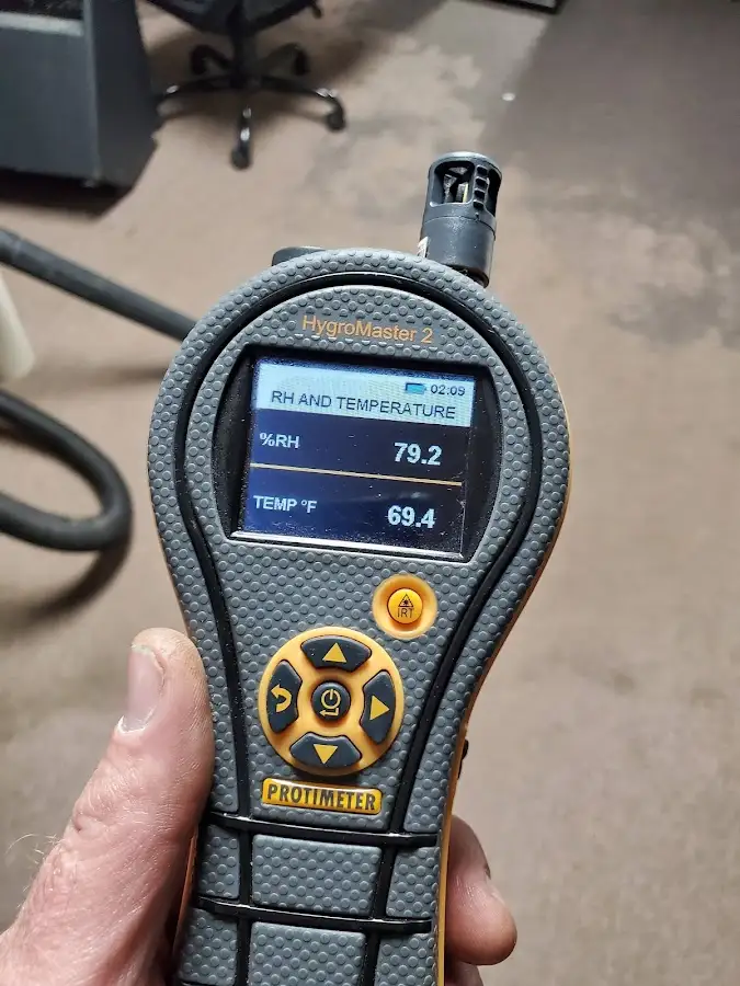 Moisture meter humidity assessment for Fire & Smoke Damage Restoration in Queensbury